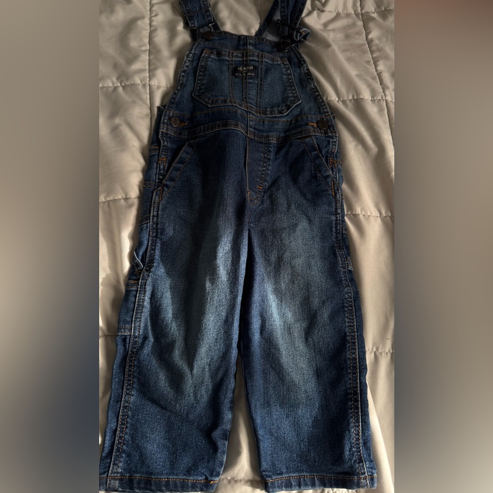 Blue Denim Overalls